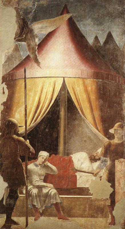 Piero della Francesca The Dream of Constantine France oil painting art